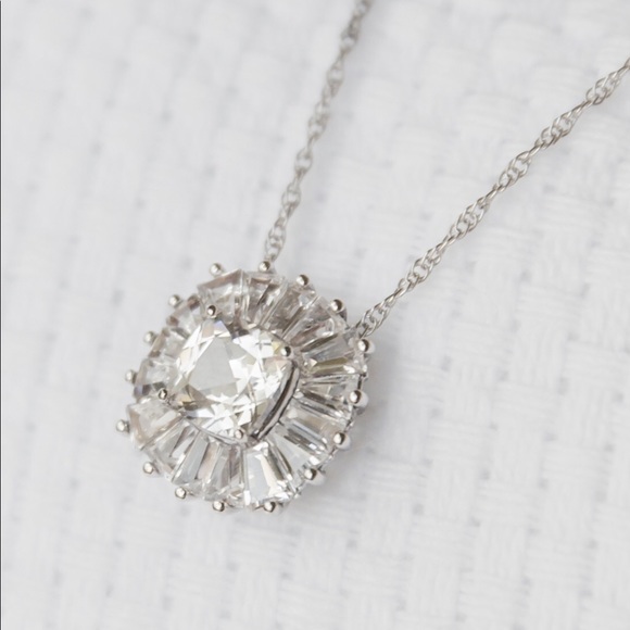 Kay Jewelers Jewelry - Kay Jewelers White Sapphire Necklace